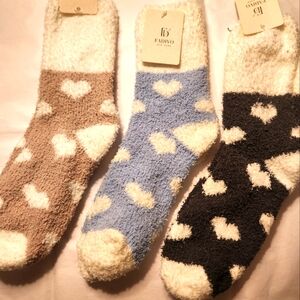 Cozy slipper socks set